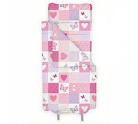 Bloomsbury Mill - Tapete súper suave para siesta para niños pequeños - Incluye almohada, tapete y manta - Saco de dormir definitivo para guardería, hora de siesta, viajes y fiestas de pijamas