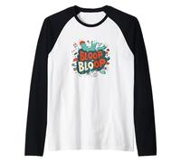 Bloop Bloop Diciendo chispas Risas para Adultos y niños Camiseta Manga Raglan