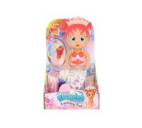 Bloopies Fantasy Tail Liv Muñeca de Baño Sirena Acuática con Cola Rellenable de Bolitas Que se Expanden con Agua y Lanza Chorros para Más Diversión Niños de 2 años en adelante