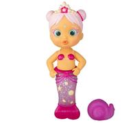 Bloopies Sirenas Sweety - Muñeca Sirena Que Lanza Agua y Hace Burbuja - Juguete de baño para +18 Meses