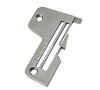 BLOOY - 202504-0-10 (#270-1141) Placa de garganta compatible con Rimoldi 527, 627 3 hilos Ovelock piezas de máquina de coser placa de aguja de 4,1 mm