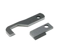 Blooy - 411000034 + 411000035 - Cuchillo superior e inferior para máquinas de coser domésticas Overlock Viking 905, 910, 936 (1 juego)