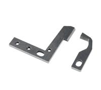 Blooy H003237 + H001990 - Kit de cuchillas superiores e inferiores para máquina de coser Elna L1, L4 Serger
