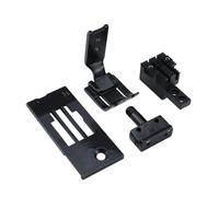 BLOOY Juego de medidores para máquina de coser industrial JUKI LH-4128-7, LH-3528-7, LH-3528A-7 de 2 agujas tipo recortadora (juego de calibre de 1/2 pulgada)