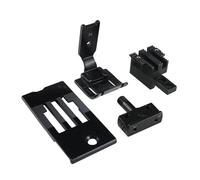 BLOOY Juego de medidores para máquina de coser industrial JUKI LH-4128-7, LH-3528-7, LH-3528A-7 de 2 agujas tipo recortadora (juego de calibre de 5/8 pulgadas)