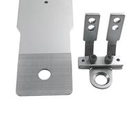 BLOOY - Kit de placa de alimentación + pie de abrazadera de trabajo compatible con Brother KE-430D, KE-430F, Jack JK-T430, accesorios de piezas de máquina de coser (área de trabajo de 12 mm)