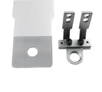 BLOOY - Kit de placa de alimentación + pie de abrazadera de trabajo compatible con Brother KE-430D, KE-430F, Jack JK-T430, accesorios de piezas de máquina de coser (área de trabajo de 14 mm)