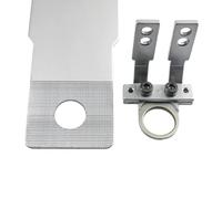 BLOOY - Kit de placa de alimentación + pie de abrazadera de trabajo compatible con Brother KE-430D, KE-430F, Jack JK-T430, accesorios de piezas de máquina de coser (área de trabajo de 20 mm)