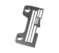 Blooy - Placa de garganta 2108005 para Yamato AZ6020H, AZ8020G, AZ8020H-Y6, AZ8000G, AZF8000G (4 hilos) Overlock piezas de máquina de coser de 2,4 x 6 mm