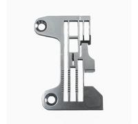 Blooy - Placa de garganta E254 para máquinas de coser industriales Siruba 757K, 988D de 5 hilos Overlock