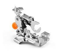 Blooy - Prensatelas de volantes para accesorios de máquina de coser doméstica, pies de presión plisados, ajuste Singer Brother modelo 55705 vástago bajo (caja rosa)