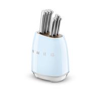 SMEG KBSF02PB, Bloque de cuchillos 50's Style, Pastel blue
