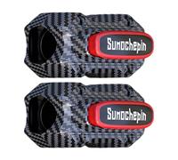 Bloque anticaída para parachoques - 20/24/26 mm | Bloques de parachoques de motocicleta, 2 unidades, protector contra caídas de marco de motocicleta, deslizadores de protección contra golpes