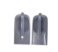 Bloque bloqueo maletero Derecha Izquierda Para Hyundai Para Grand Starex H1 2007-2018 83660-4H100 Manija Exterior Puerta Corredera Accesorios Exteriores Coche(1 par gris)