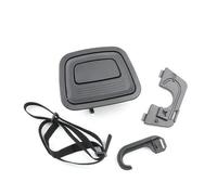 Bloque bloqueo maletero Para Mercedes W205 W253 Para Benz C Clase GLC Tapa Trasera Maletero Placa Inferior Tapete Suelo Mango Moqueta Bloqueo Rueda Repuesto Automática(Blanco)