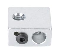 Bloque calefactor de aluminio para kit de extrusor de impresora 3D Material de alta calidad con compatibilidad de rosca M6 Bloque resistente al calor