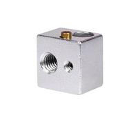 Bloque Calefactor V5 Calcetines de Silicona V5 compatibles con Any-Cubic I3 Mega Hotend J-Head Piezas de hotend Piezas de Impresora 3D vs Bloque Calefactor V6(Heater Block,2PC)