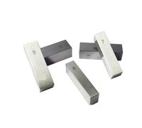 Bloque calibrador Bloque patrón de Acero Bloque patrón de medición Bloque patrón de Acero Bloque patrón Cuadrado(13mm)