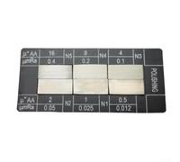 Bloque comparador de rugosidad de alto rendimiento para evaluar Ra0 mecanizado 0512 5mm (molienda)