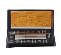 Bloque comparador de rugosidad Ra0 05 12 5mm con 6 muestras para medir diferencias de textura en métodos de molienda y fresado (torno)