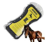 -Bloque de - 23x11x4,5cm, Cojín absorbente de agua gruesa, raspador corporal de servicio pesado | Espectáculo Ecuestre Ecuestre Profesional Granero Paddock Ganado Burro Mula Oveja Cabra