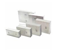 Bloque de acero calibre medida bloque cuadrado 10 mm, 20, 30, 40, 50(20MM)