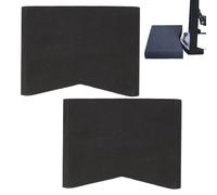 Bloque de alfombra para bombo - de fijación pedal - 2 bloques de pedal, evita que el kit de batería se deslice y se resbale, funciona sobre alfombrilla de batería, alfombra de batería y alfombra