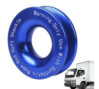 Bloque De Arranque - Cabrestante | Polea de Aluminio | De Grillete Flexible De 41.000 LB para Remolque De Vehículos Todoterreno Kit De Plataforma De Recuperación Ayuda A La Tracción De Transpo
