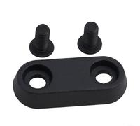Bloque de bloqueo de fijación de aluminio para Ninebot para scooter es1 ES2 ES3 ES4, cubierta de fijación de conexión de horquilla delantera con tornillos, pieza de repuesto resistente al desgaste