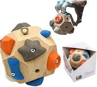 Bloque de Boulder Hecho a Mano - Desarrolla Fuerza y Precisión, Bola 3D de Boulder para Escalada, Balones de Entrenamiento para Escalada para Usar en Cualquier Momento, Bola de Entrenamiento