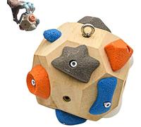 Bloque de boulder hechos a mano, bola de entrenamiento de escalada en roca 3D para sacarlo en cualquier momento, desarrollar fuerza y precisión, posiciones portátiles para entrenamiento de agarre