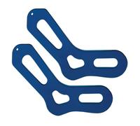 Bloque de calcetines, acrílico, azul, tamaño del pie 35,0-37,5