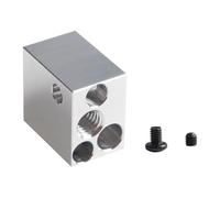 Bloque de calefacción Hotend fácil de usar para extrusoras de impresora SV07, bloque calefactor de metal de alta durabilidad, accesorio de impresora Hotend