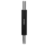 Bloque de calibración de acero inoxidable, micrómetro exterior, calibrador estándar, barra de bloque de calibración para herramienta de taller, 25 mm, 50 mm, 75 mm, 100 mm (100mm)