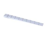 Bloque de calibración de cuña para medidor de grosor ultrasónico, acero 1018, herramienta de medición de precisión para una calibración precisa del grosor