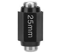 Bloque de calibración de micrómetro de acero inoxidable | Juego estándar de 25 mm, 50 mm, 75 mm y 100 mm | Varilla de calibre precisa para medición industrial/taller | Herramienta (25mm)