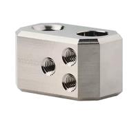 Bloque de calor de metal para extrusora de impresora 3D, control estable de temperatura en instituciones educativas de impresión 3D