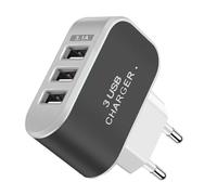 Bloque de carga para varios dispositivos - Bloque de carga USB con múltiples puertos, toma de carga USB luminosa 3 | Enchufe USB inteligente luminoso para Smartphone