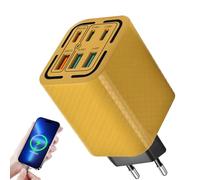 Bloque de carga rápida, enchufe de pared compacto, adaptador versátil para casa, oficina, viajes, accesorios móviles