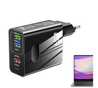 Bloque de Cargador USB Tipo C - Enchufe de Cargador de teléfono Celular de Carga rápida multipuerto de 65 W | Travel Essentials, Adaptador de para celulares, tabletas, cámaras