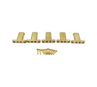 ＡＷＨＡＯ Bloque de Cejuela para Guitarra Eléctrica de 5 Cuerdas, Piezas de Fácil Montaje, Oro