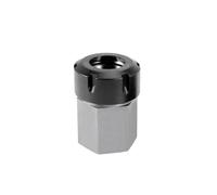 bloque de clip ER32, ER Collet Block - Portabrocas de acero duro hexagonal cuadrado, asiento de resorte ER25/32/40, soporte de torno CNC(Hexagon,ER40)