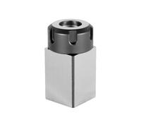 bloque de clip ER32, ER Collet Block Square Hex ER25 ER32 ER40 CNC Torno Máquina de grabado Portabrocas Paquete de 3(Square,ER25)