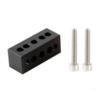 Bloque de cojín de anillo guía telescópico con elevación horizontal y diseño antivibración para apoyar astrofotografía clara y estable (50 mm, negro)