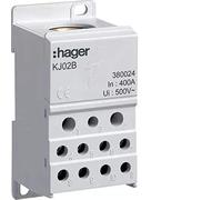 Bloque de conexión, 1P, 400A, 1x150 / 2x25+1x16+8x10 mm²