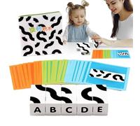 Bloque de construcción giratorio, de bloque giratorio - Tablero de interactivo Educational,Juguete de aprendizaje de acción, juego de cerebro, juego de construcción sensorial