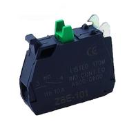 Bloque de contacto de interruptor de botón, 100 piezas, Zbe-101 No/Zbe-102 Nc Xb4/xb5(ZBE101)
