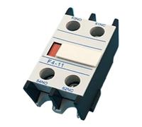 Bloque de contactos auxiliares de 15 piezas for contactor de CA CJX2 LC1 F4-11 F4-20 F4-02 de 2 polos LA1-DN11 LA1-DN20 LA1-DN02(2NC F4-02)