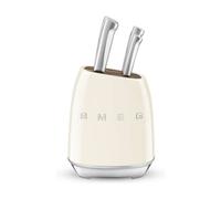 Bloque de Cuchillos SMEG Anni 50 KBSF02CR (6 Unidades - Crema)