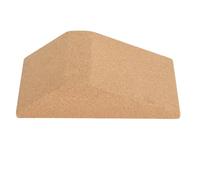 Bloque de cuña de cuña de corcho profesional de alta densidad antideslizante para entrenamiento de ladrillos, equipo de entrenamiento de equilibrio para gimnasio, fitness a